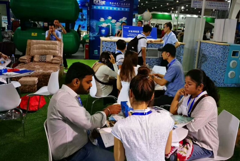 名企聚首廣州，2018亞洲泳池SPA博覽會昨日開幕